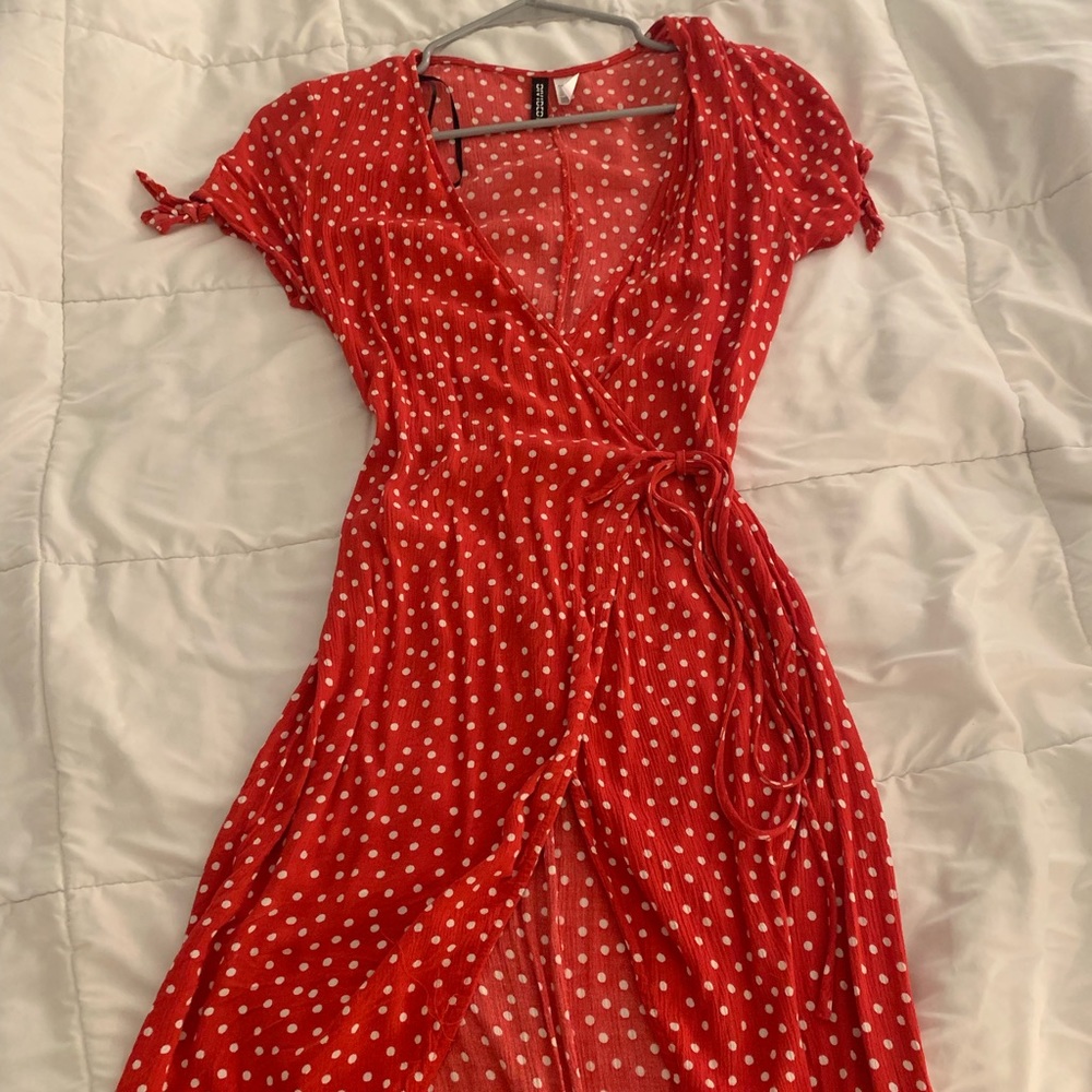 Midi Wrap Dress